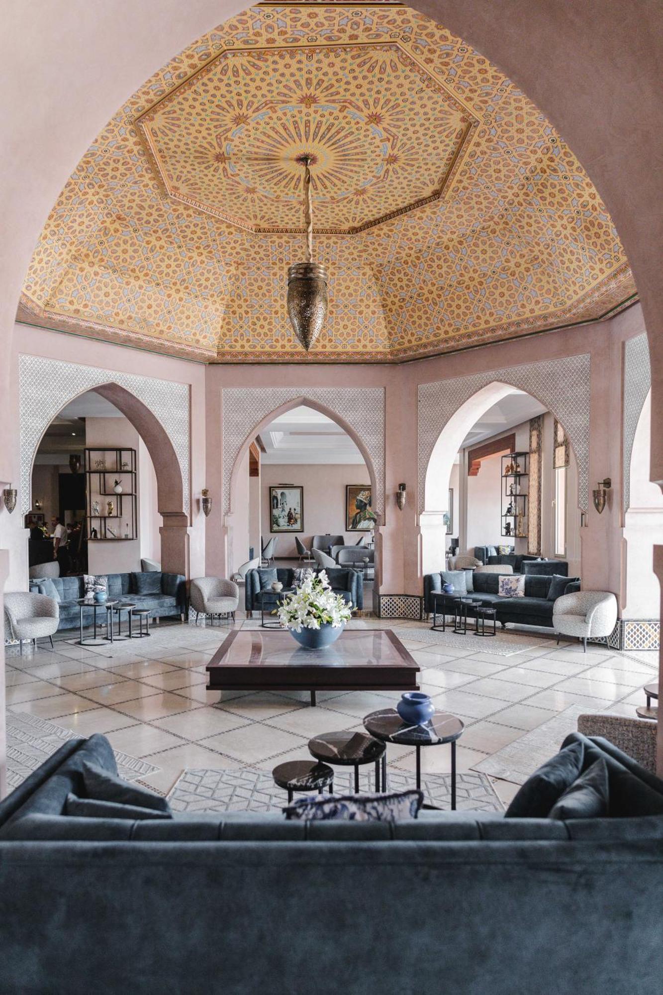 Kenzi Menara Palace & Resort Маракеш Екстериор снимка The lobby of the hotel